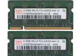 Оперативная память для ноутбука / DDR2 / 512Mb / 4200S / 533 Mhz