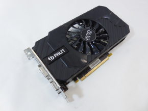 Видеокарта Palit GeForce GTX 750 OC StormX GDDR5 1Gb  PCI-E GDDR5 Б,У