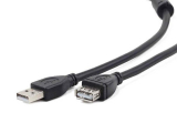 Gembird USB 2.0 Pro удлинитель AM/AF, 3м, экран,