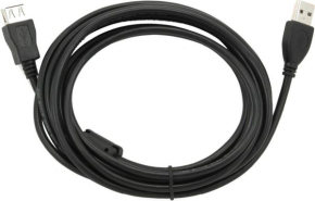 Gembird USB 2.0 Pro удлинитель AM AF, 4.5м, экран,