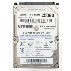 Жесткий диск Внутренний 2.5 Clover Hightech Utania 250Gb 5400rpm  MM802JS