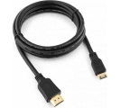 Gembird HDMI, 1.8м, v1.4, 19M/ HDMI mini, черный.